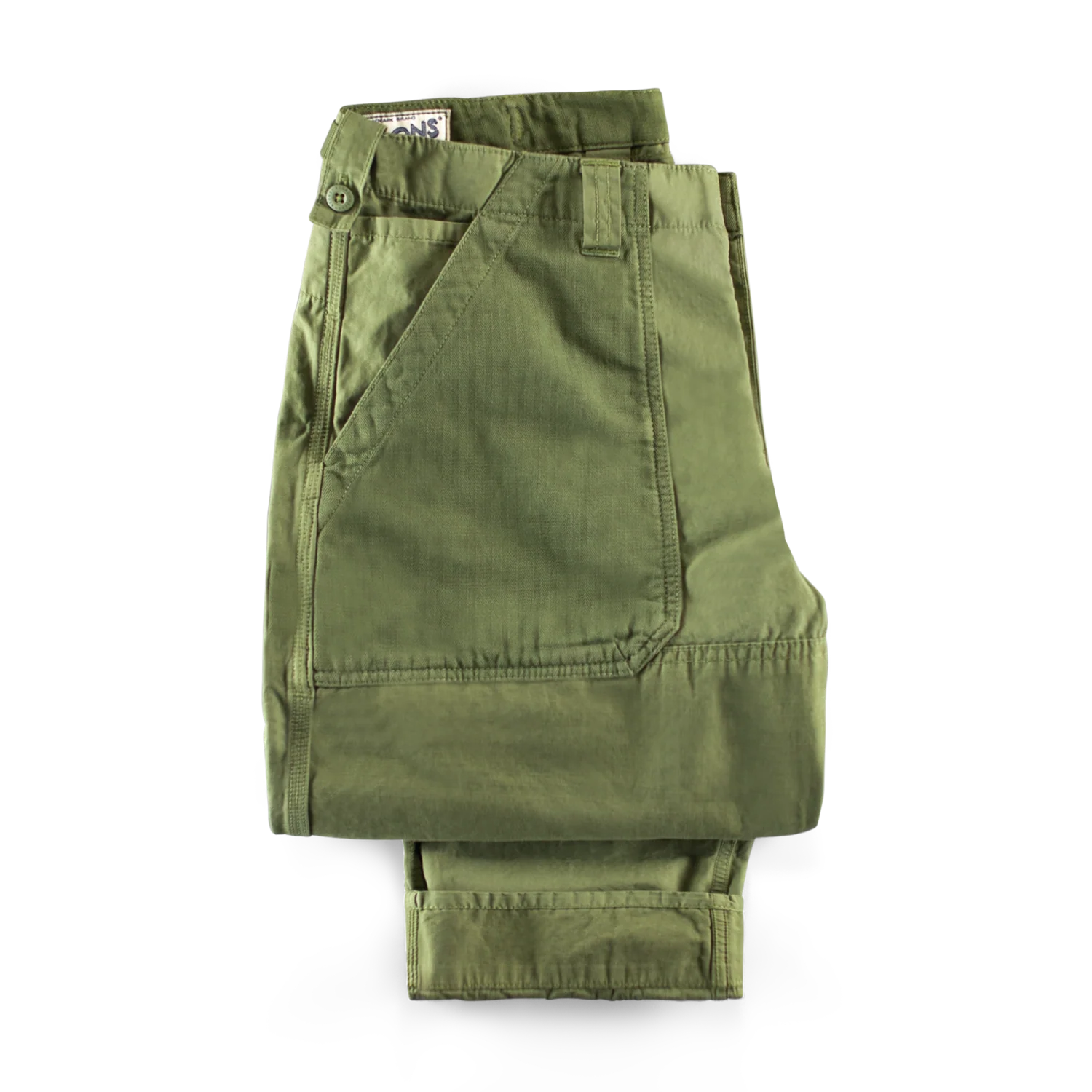 SALVAGE STOCK Fatigue Pant Army Green - Image 12