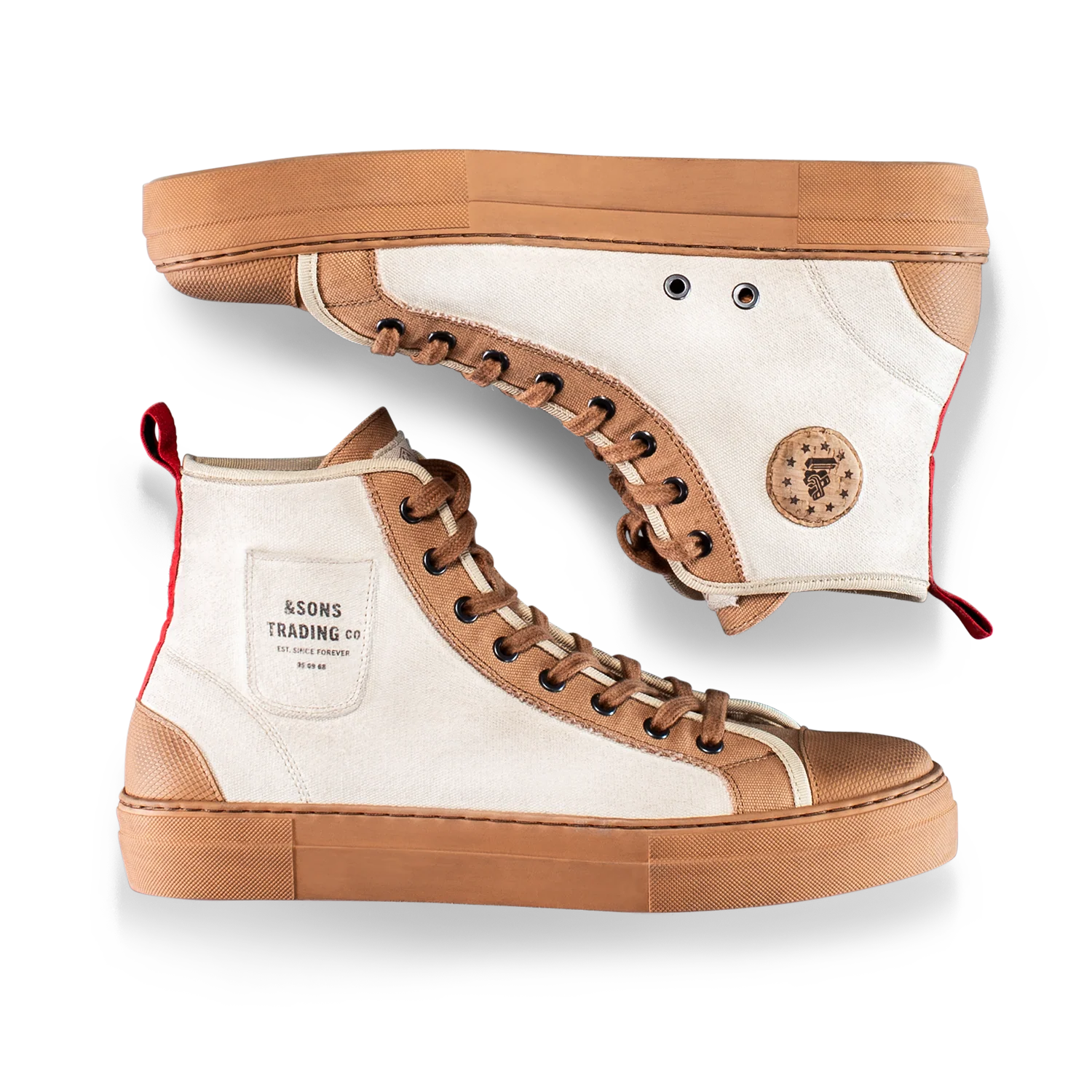 SALVAGE STOCK New Baseline Basketball High Top Raw - Image 11