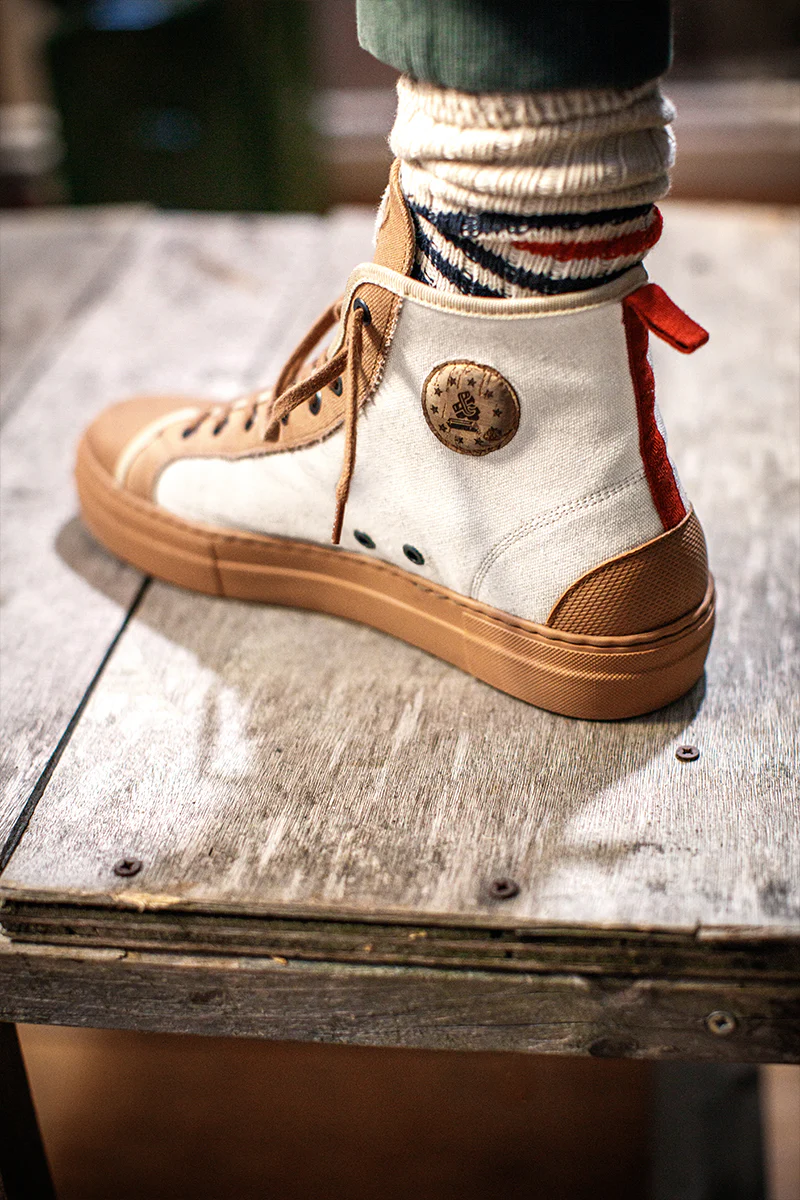 SALVAGE STOCK New Baseline Basketball High Top Raw - Image 8