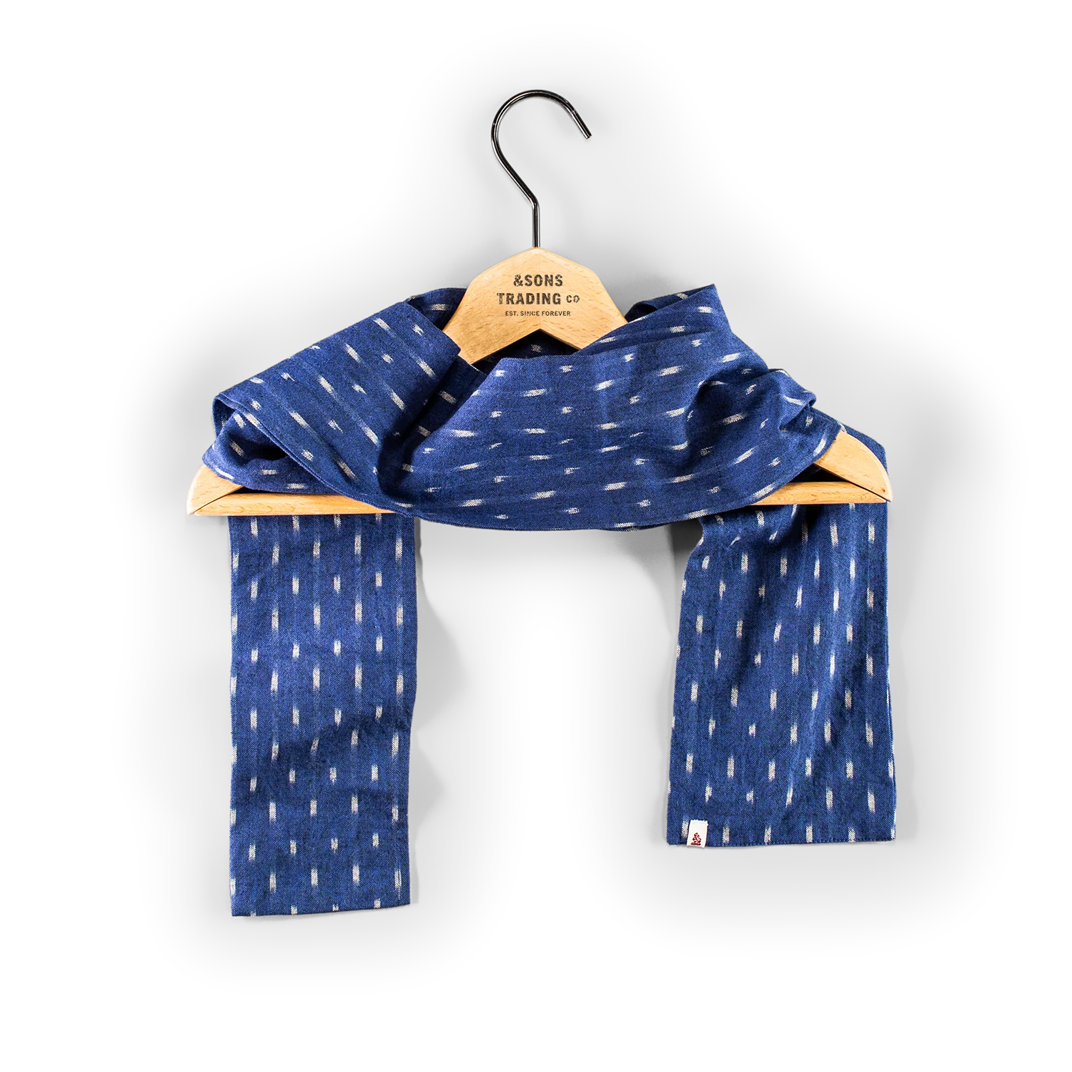 SALVAGE STOCK &SONS Blue Star Dot Scarf - Image 11