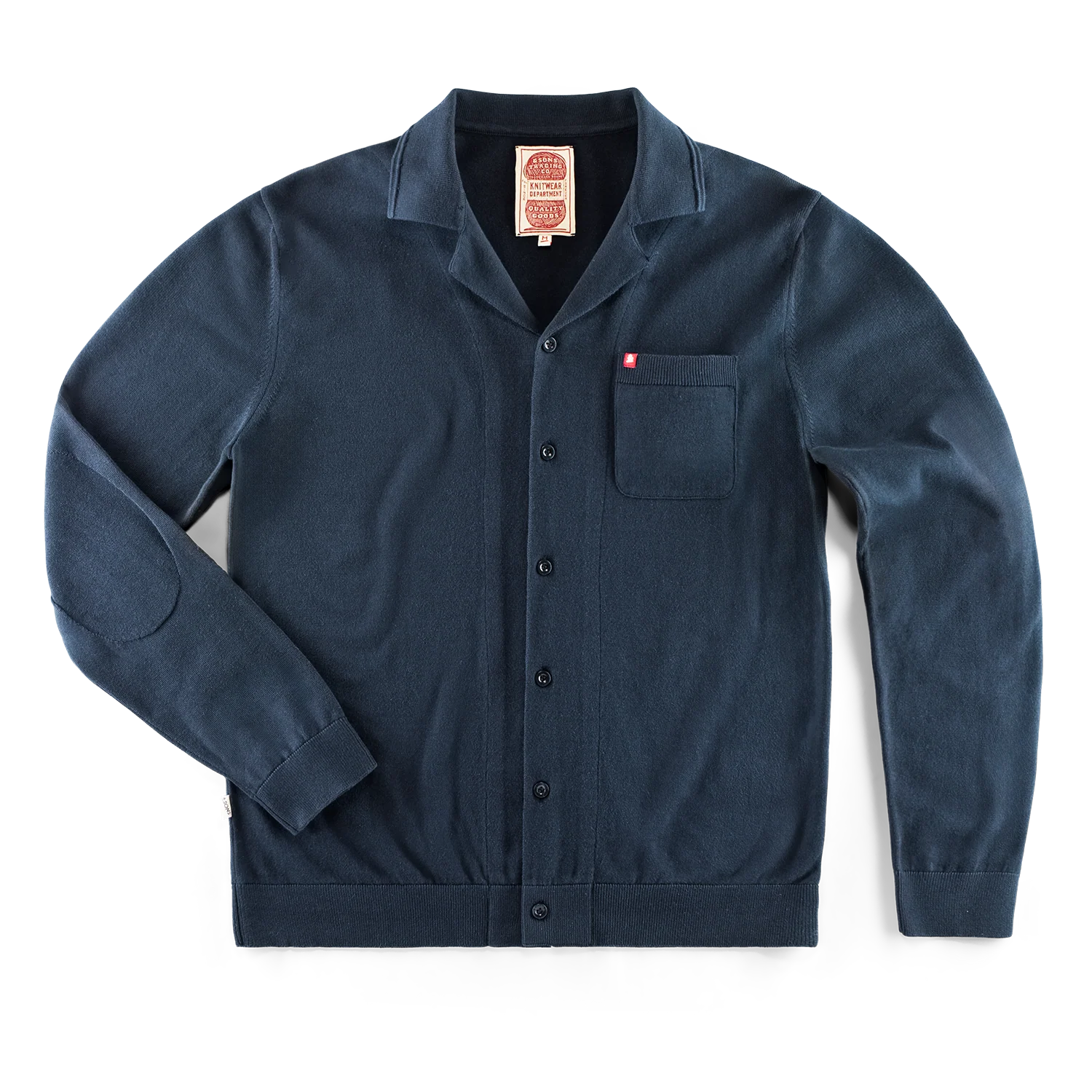 SALVAGE STOCK &SONS Clayton Long Sleeve Knitted Cardigan - Image 9