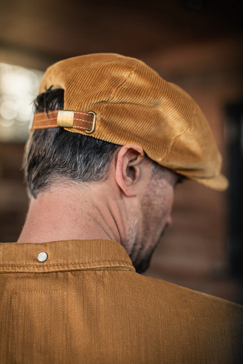 &SONS Golden Cord Baker Boy Hat - Image 8