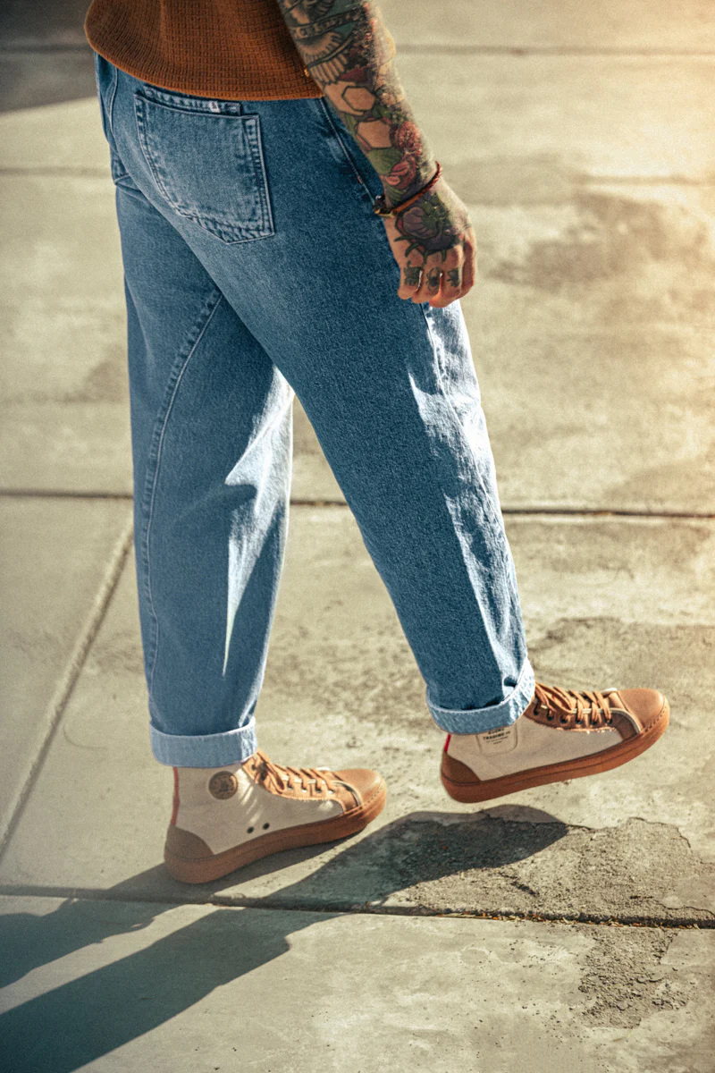 SALVAGE STOCK &SONS Switchback Jean Washed Indigo Blue - Image 3