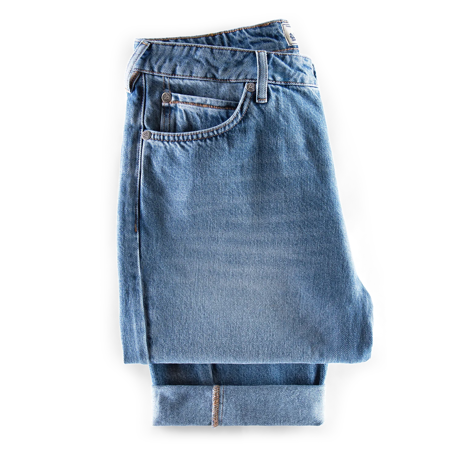 SALVAGE STOCK &SONS Switchback Jean Washed Indigo Blue - Image 9