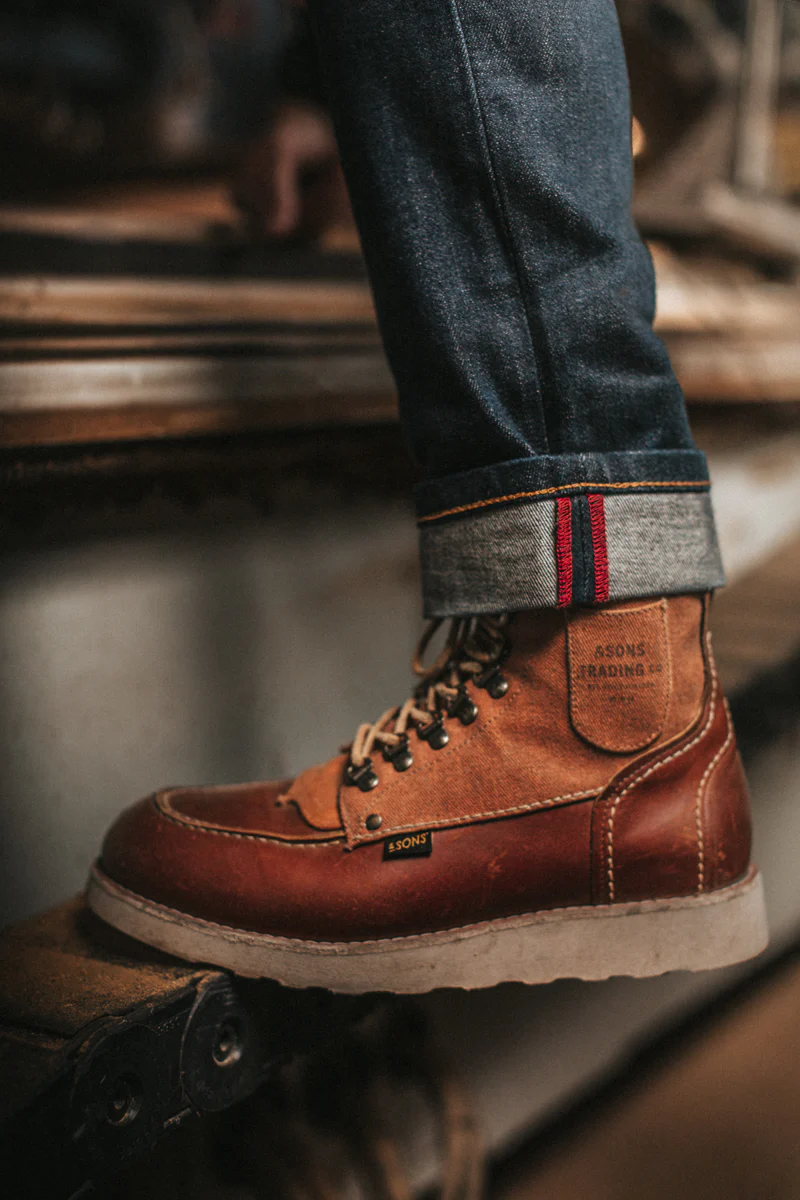 SALVAGE STOCK &SONS Valley Boot Rich Tan - Image 6