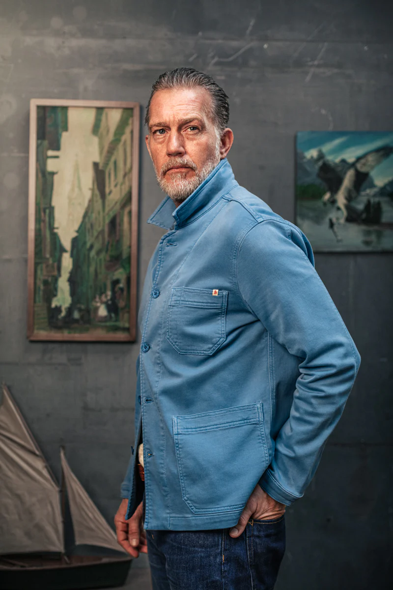Blue Bolt Chore Jacket - Image 4