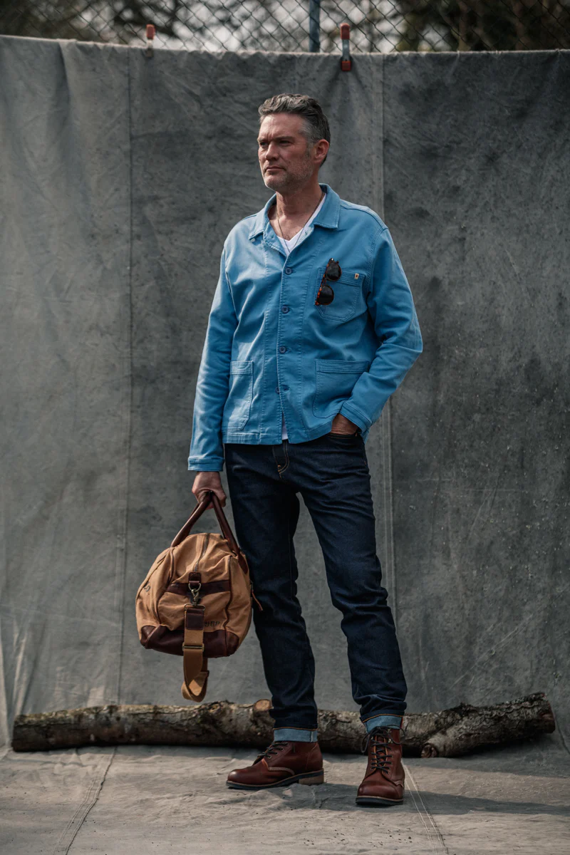 Blue Bolt Chore Jacket - Image 7