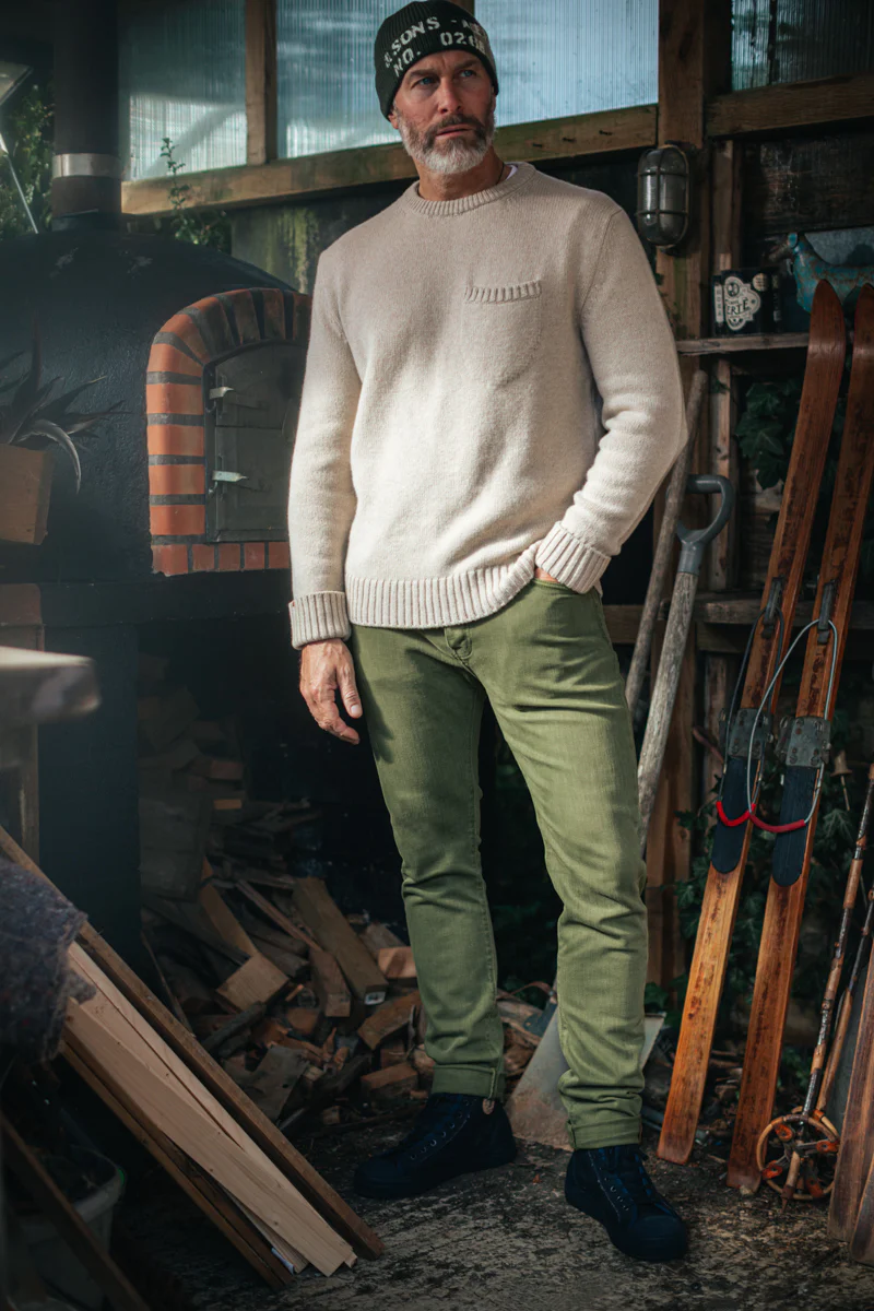 Brandon Overdyed Jean Army Green - Image 6