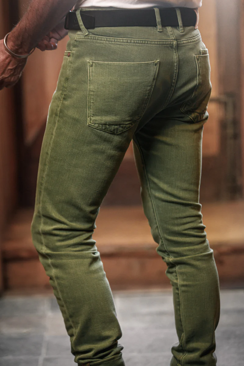 Brandon Overdyed Jean Army Green - Image 8