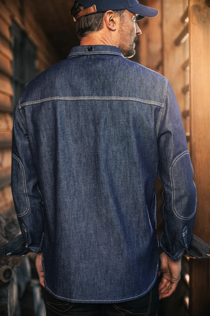 &SONS Cassidy Denim Shirt Indigo - Image 3