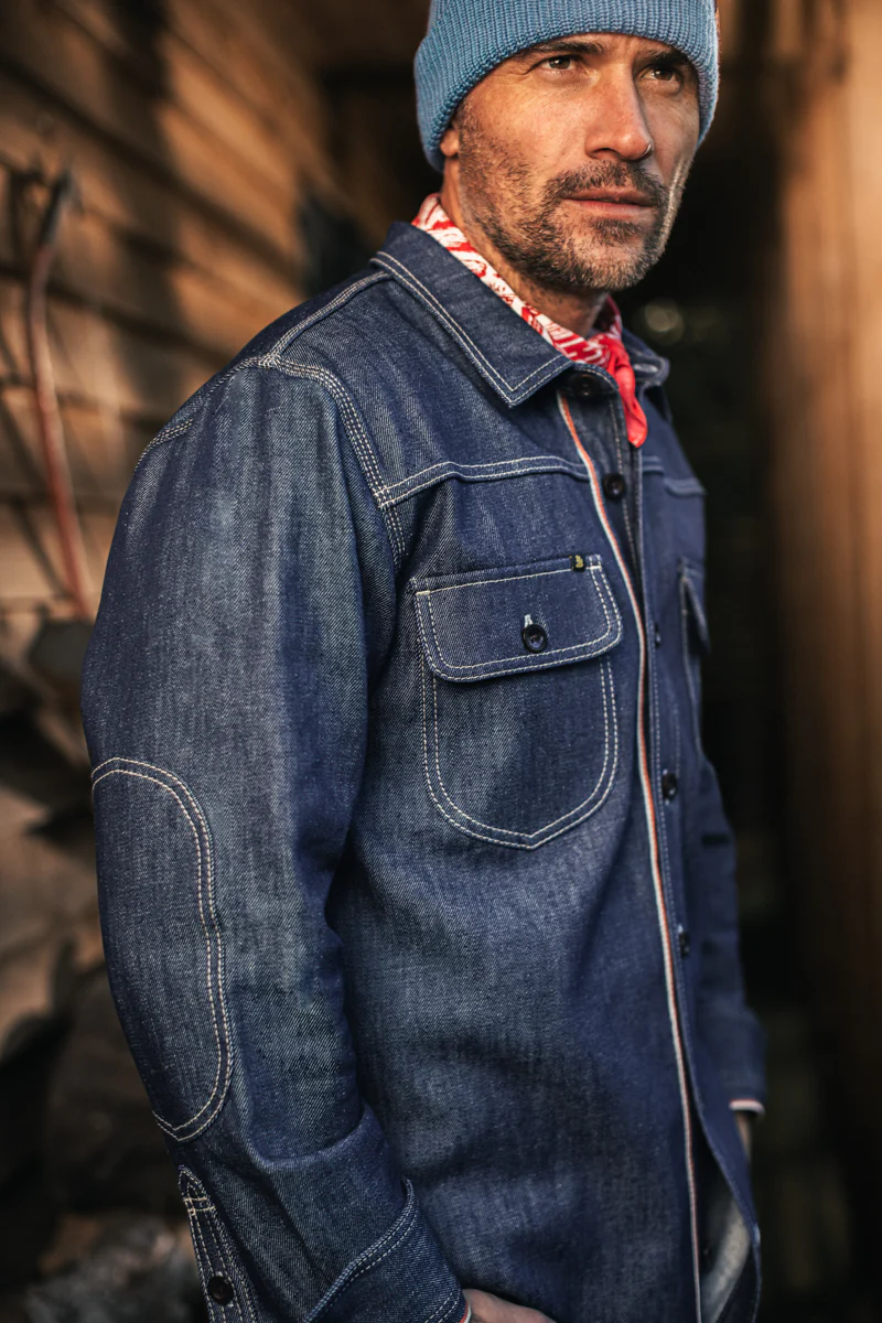 &SONS Cassidy Denim Shirt Indigo - Image 7