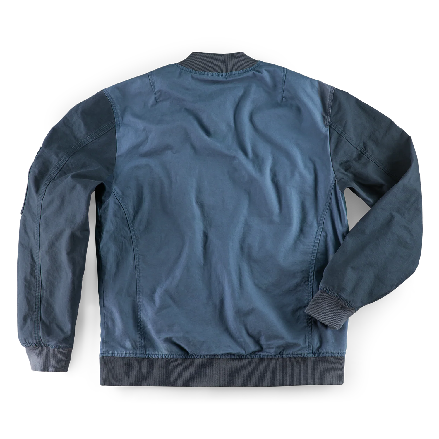 &SONS Harris Bomber Jacket Navy - Image 11