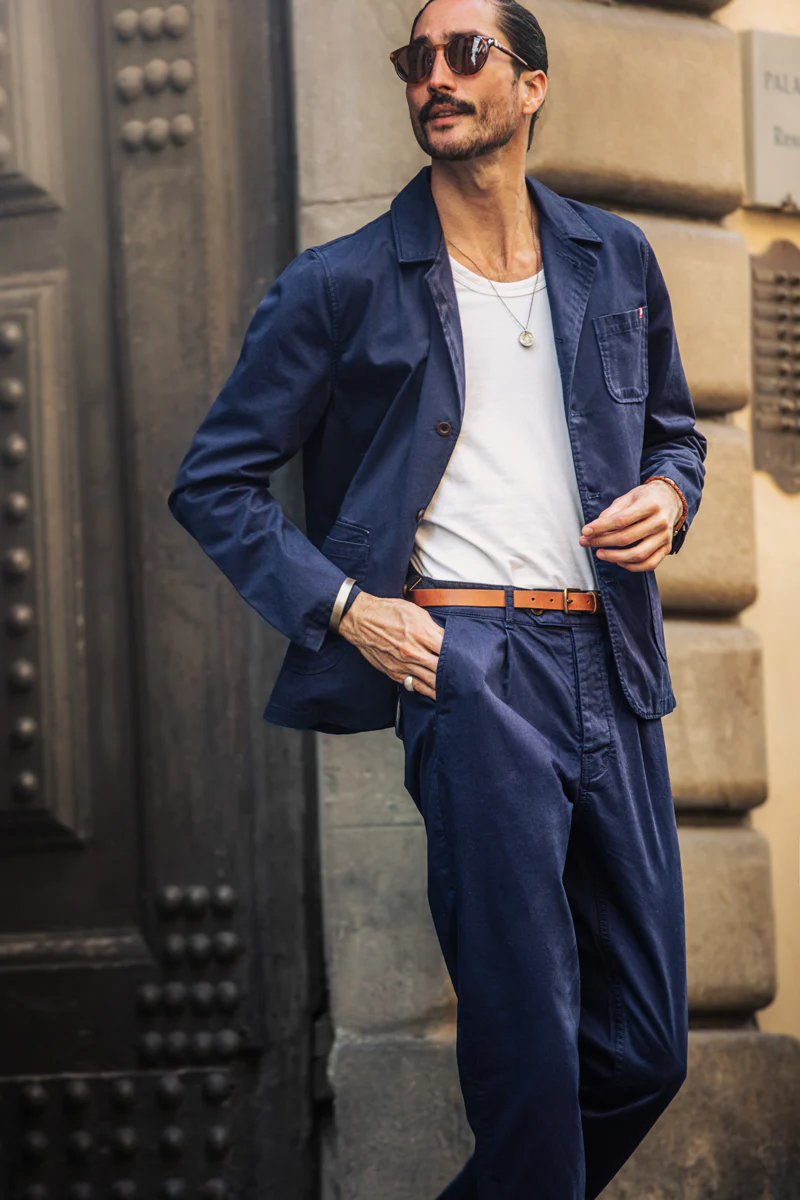 &SONS Hemingway Suit Jacket Midnight Blue - Image 10