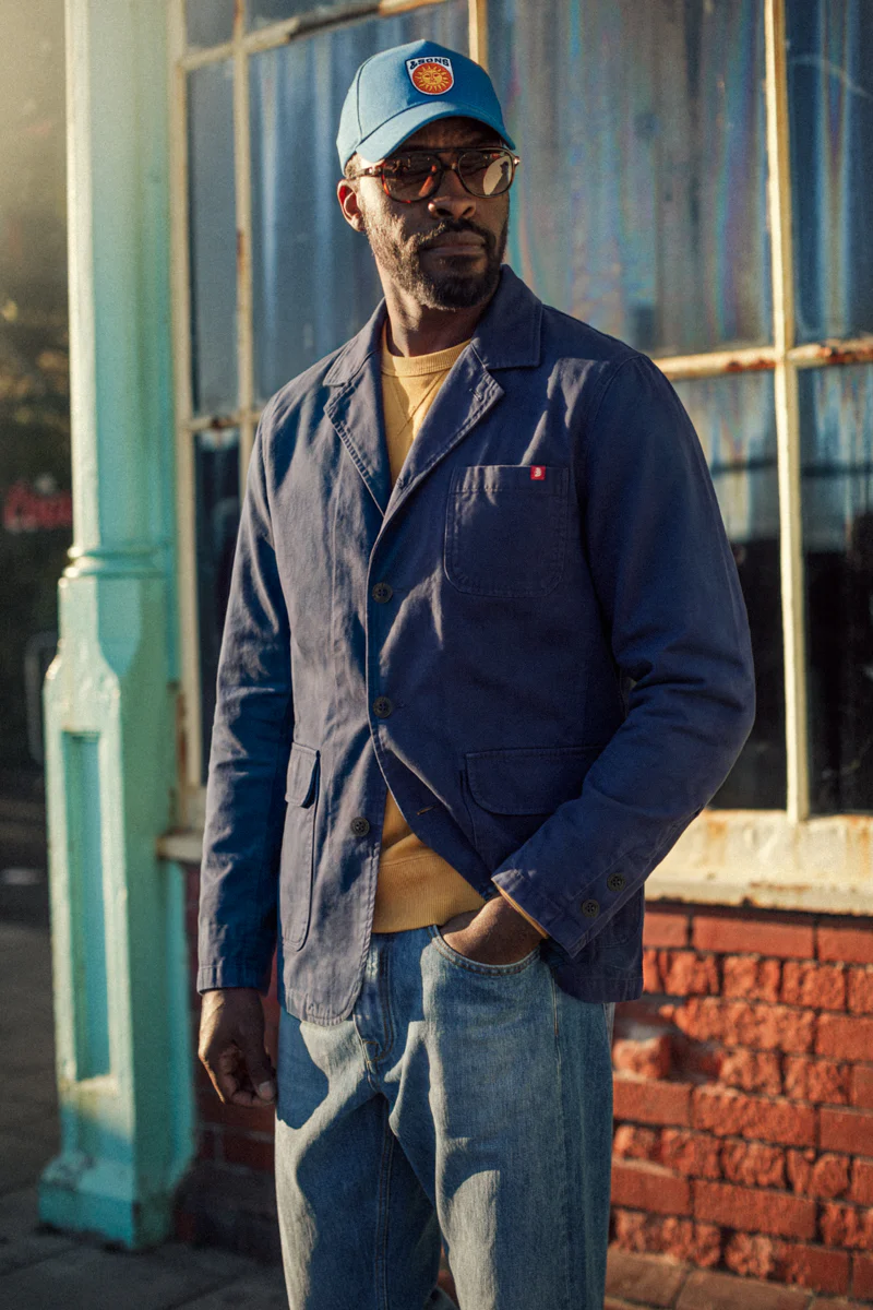 &SONS Hemingway Suit Jacket Midnight Blue - Image 6