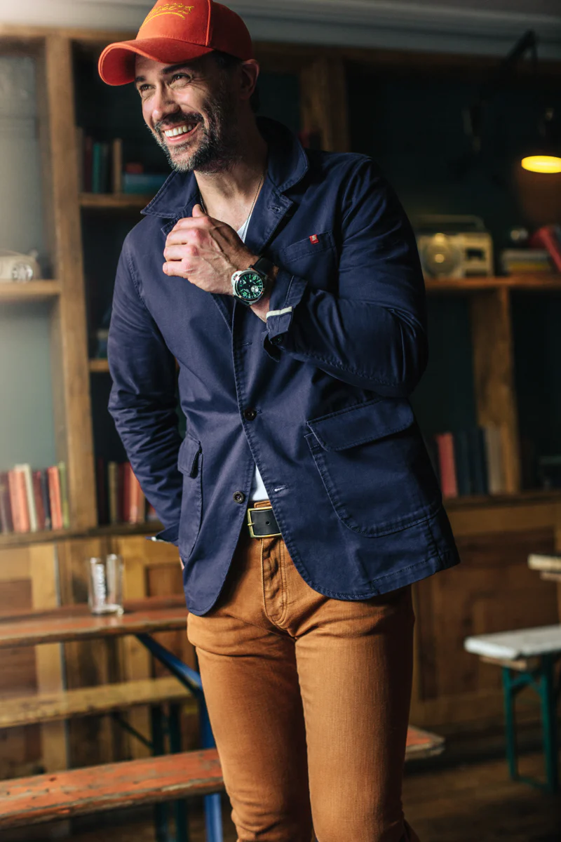 &SONS Hemingway Suit Jacket Midnight Blue - Image 8