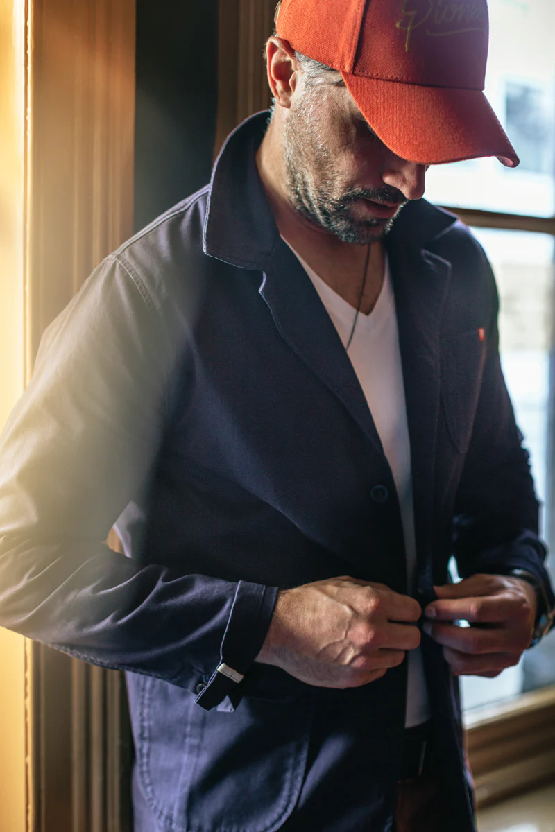 &SONS Hemingway Suit Jacket Midnight Blue - Image 9
