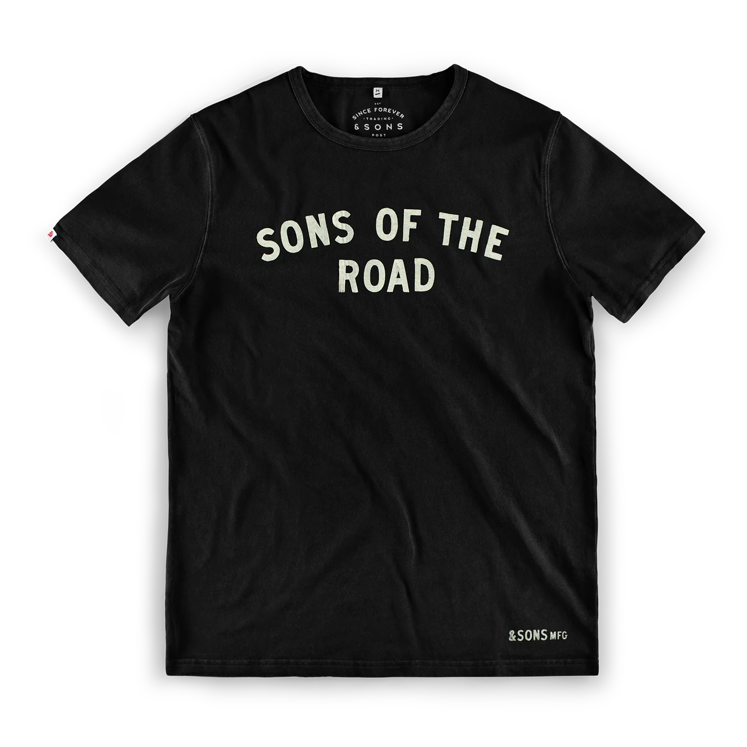 Sons of the Road Boxer T-Shirt Black - Image 9