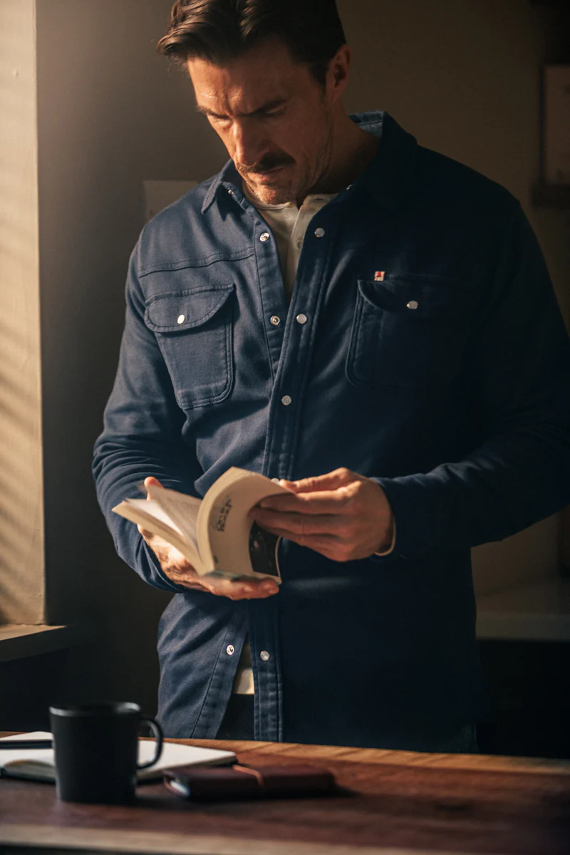 Sunday Shirt Utility Navy - Image 7