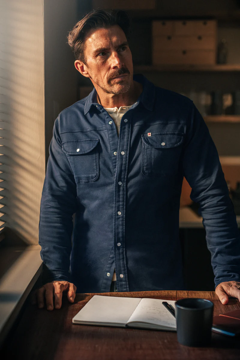 Sunday Shirt Utility Navy - Image 8