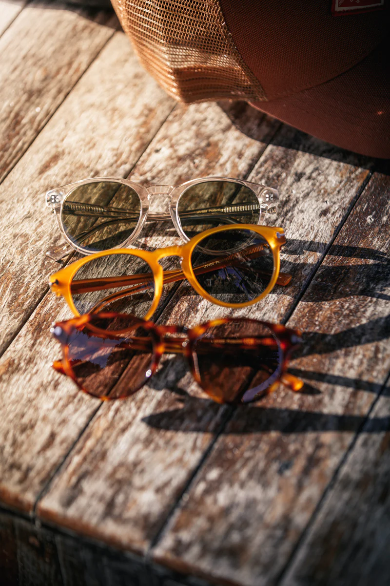 &SONS Vincent Sunglasses Clear - Image 3