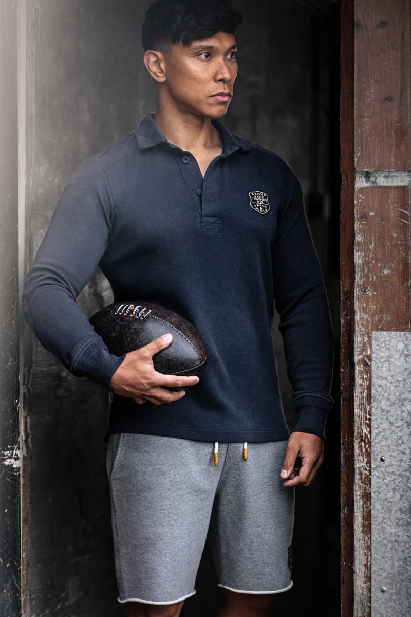 &SONS Winger Rugby Top Navy - Image 6