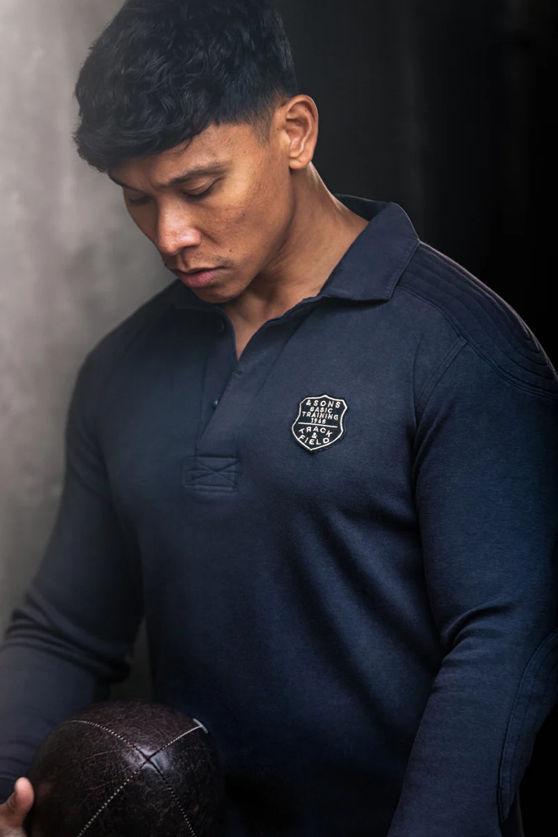 &SONS Winger Rugby Top Navy - Image 8