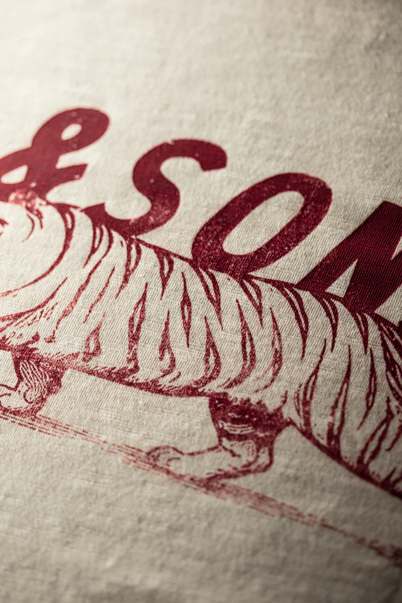 Stalking Tiger Slub T-Shirt Raw - Image 6