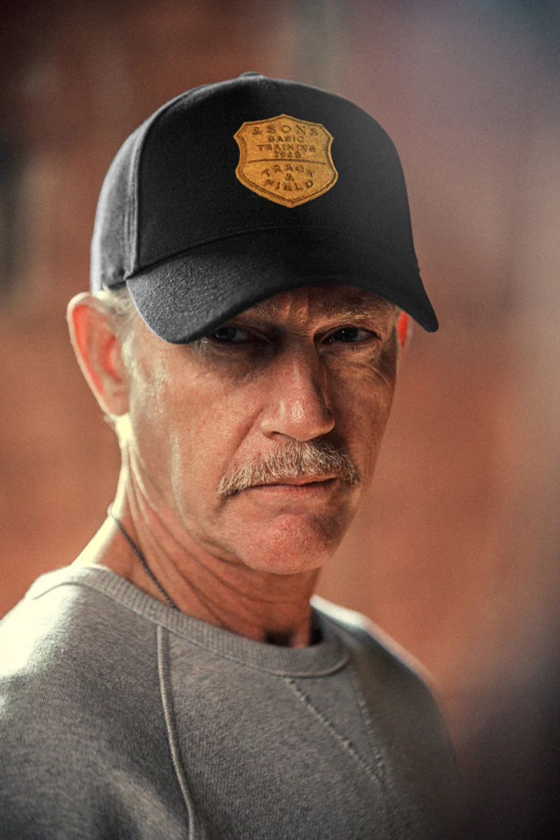 Track and Field Baseball Cap Black - Image 5