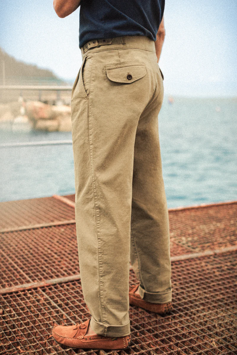 Verona Drill Pant Khaki - Image 2