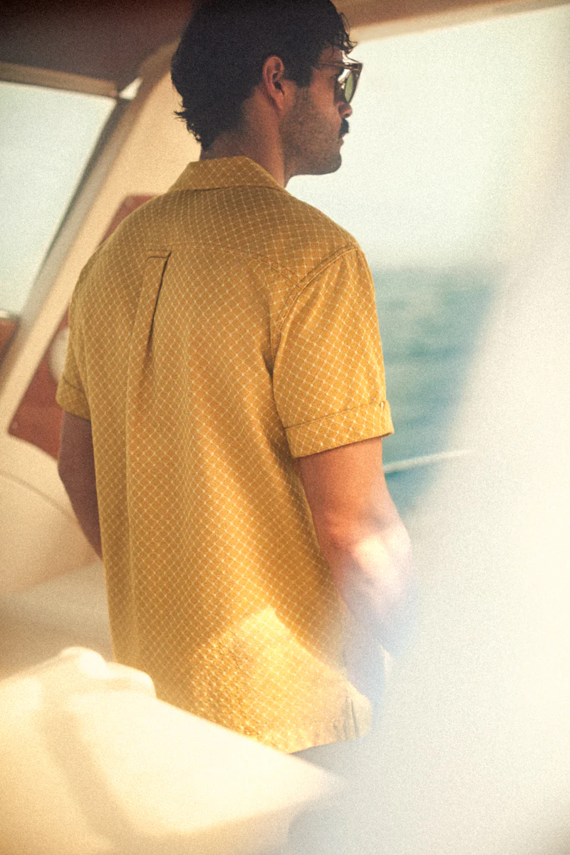 Vista Shirt Yellow - Image 3