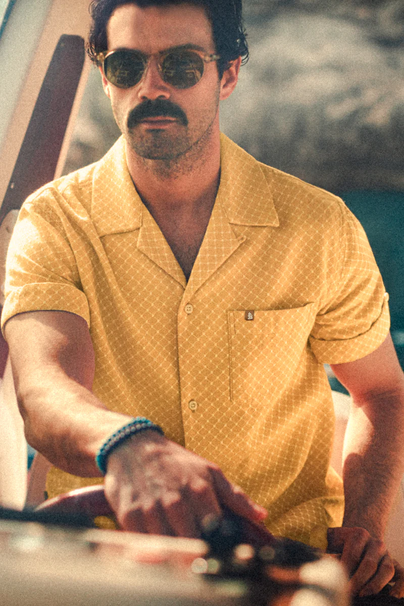 Vista Shirt Yellow - Image 4