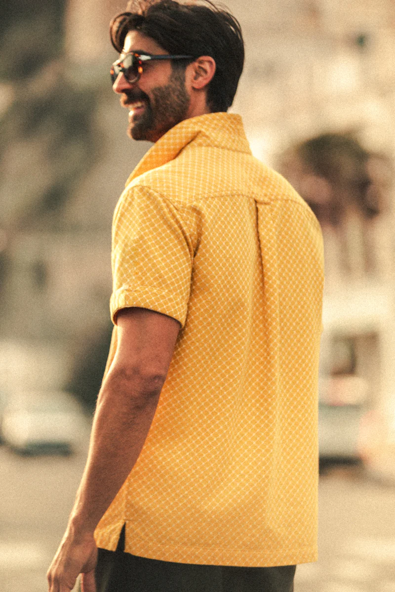 Vista Shirt Yellow - Image 6