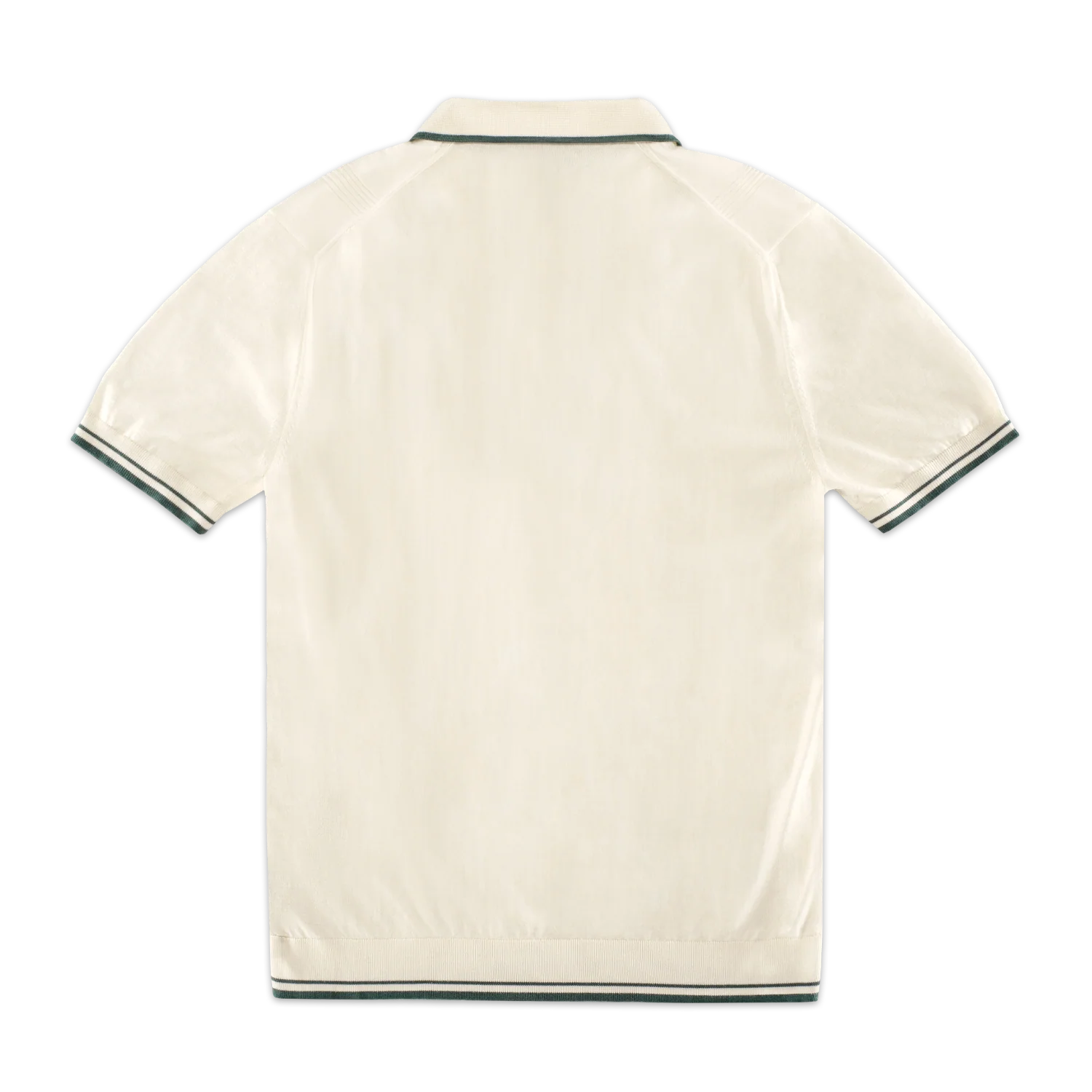 Zetta Knitted Polo Off White - Image 8